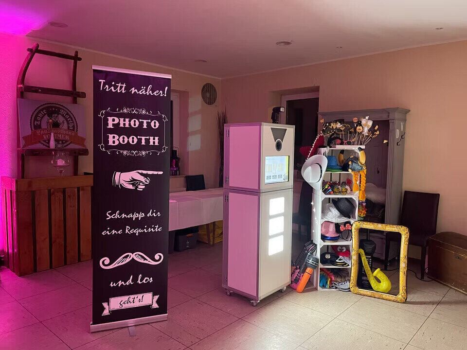Fotobox auf einer privaten Feier in Walsrode